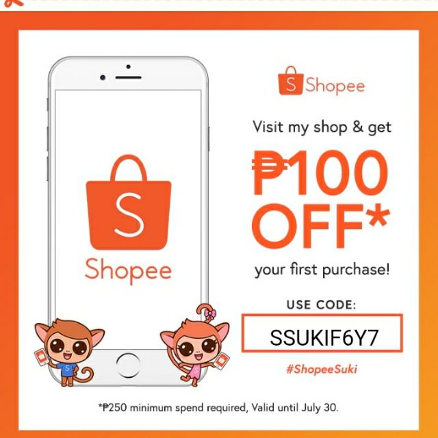 Shopee voucher store for new user