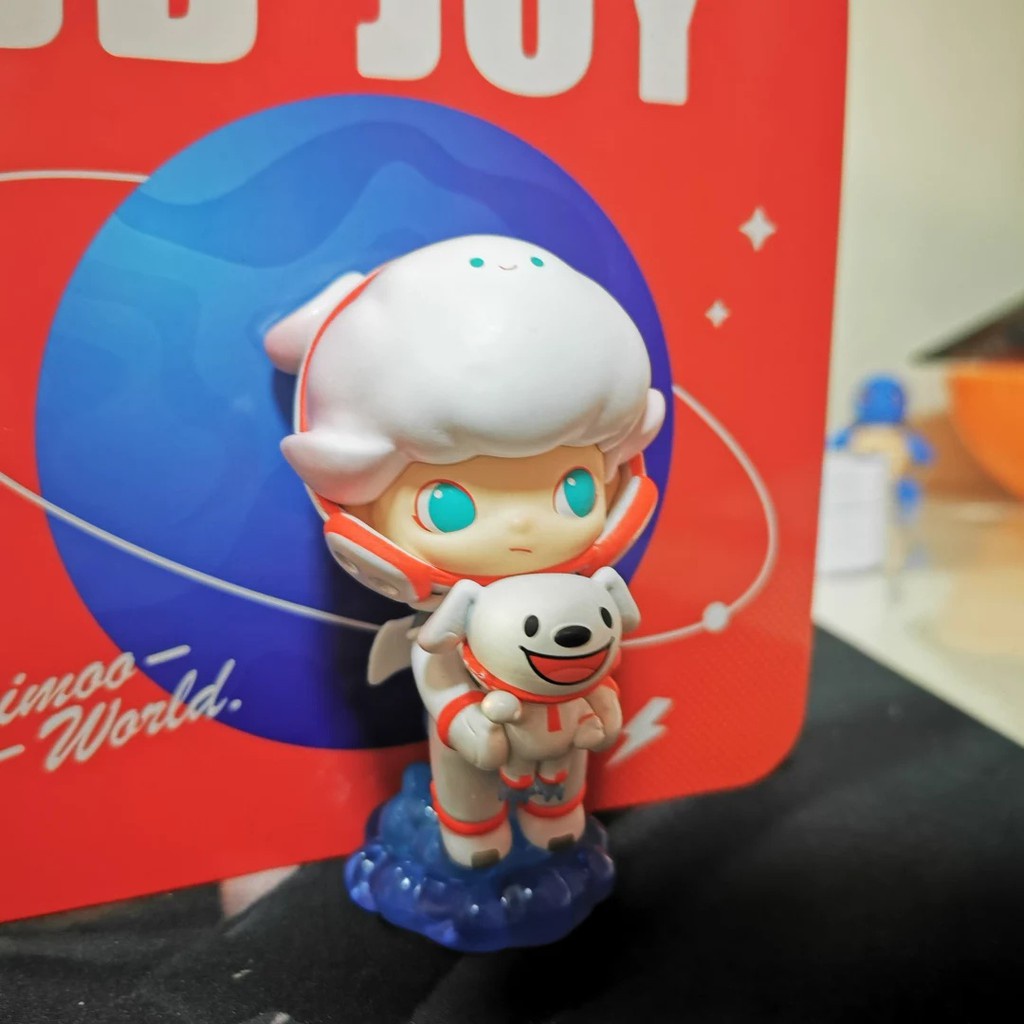 [Asari] Dimoo x JOY Cooperation Elevator Figure DIMOO Dog Star People ...