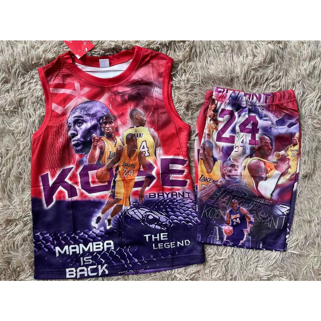 Sublimation Kobe Bryant Jersey 2020 COD Kids Jersey Sando Terno