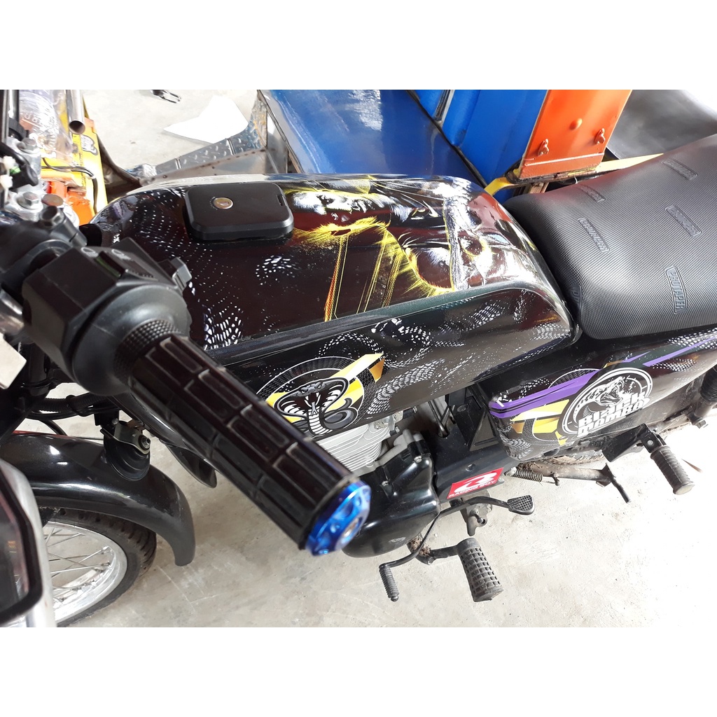 Barako Motorcycle Sticker Decals black Mamba Design | Shopee Philippines