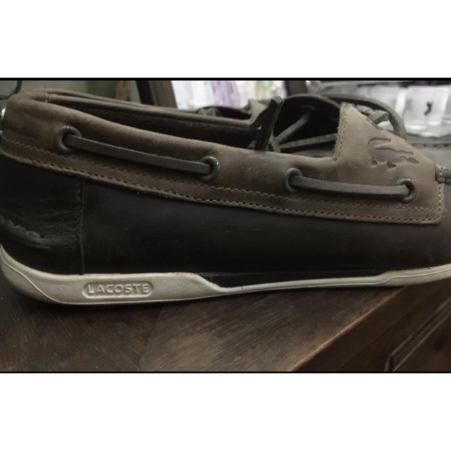 Lacoste boat shoes outlet sale