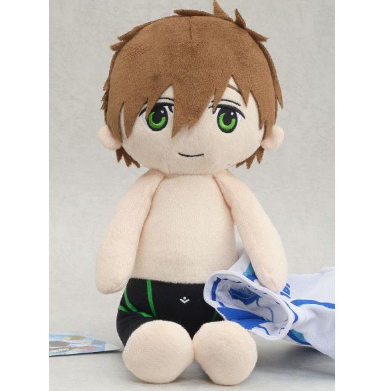 NWT Free ! Iwatobi Swim Club sold Makoto Tachibana Busunui Plush