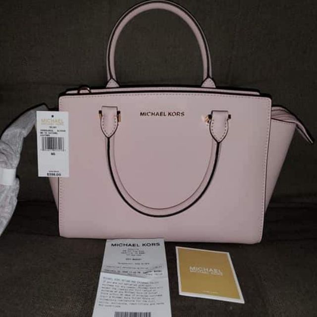 Michael kors selma saffiano on sale satchel