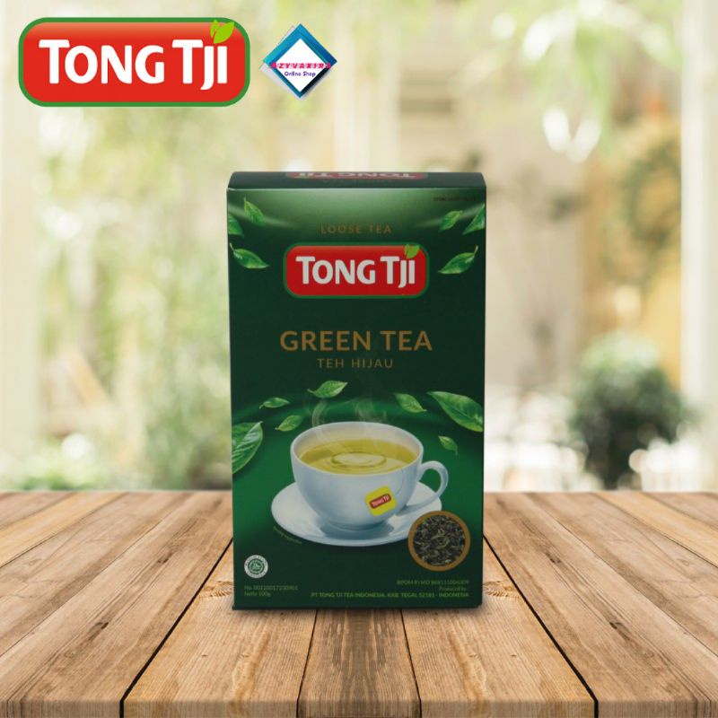 Tji Green Tea Tong 1 pack Contents 100 Grams (Medican Tea / Loose Tea ...