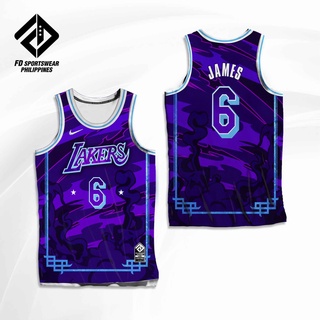 Subliminator Los Angeles Lakers Basketball Jersey