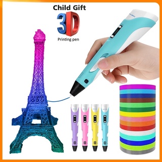 2023 Funny Set DIY 3D Pen for Kids Birthday Chrismas New Years Gift Boy  Girls Creative 3D Printing Pen with PLA Filament 3D Pens - AliExpress