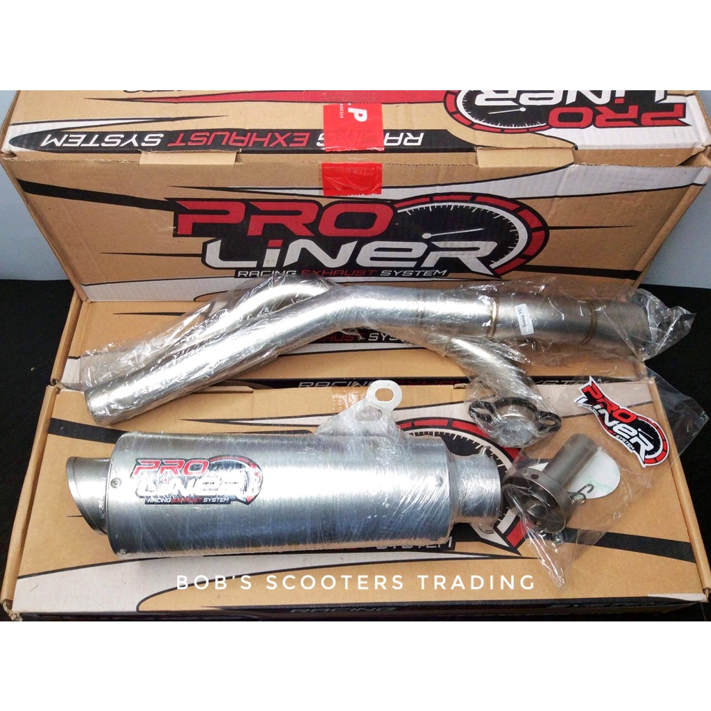 PROLINER Exhaust Pipe for Raider 150 Carb Standard with Silencer DAILY ...