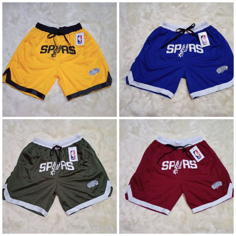 Spurs hot sale jersey shorts