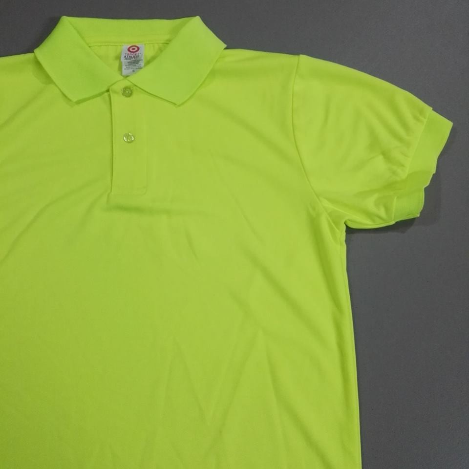 Target Drifit Polo Shirt (Neon Green) | Shopee Philippines