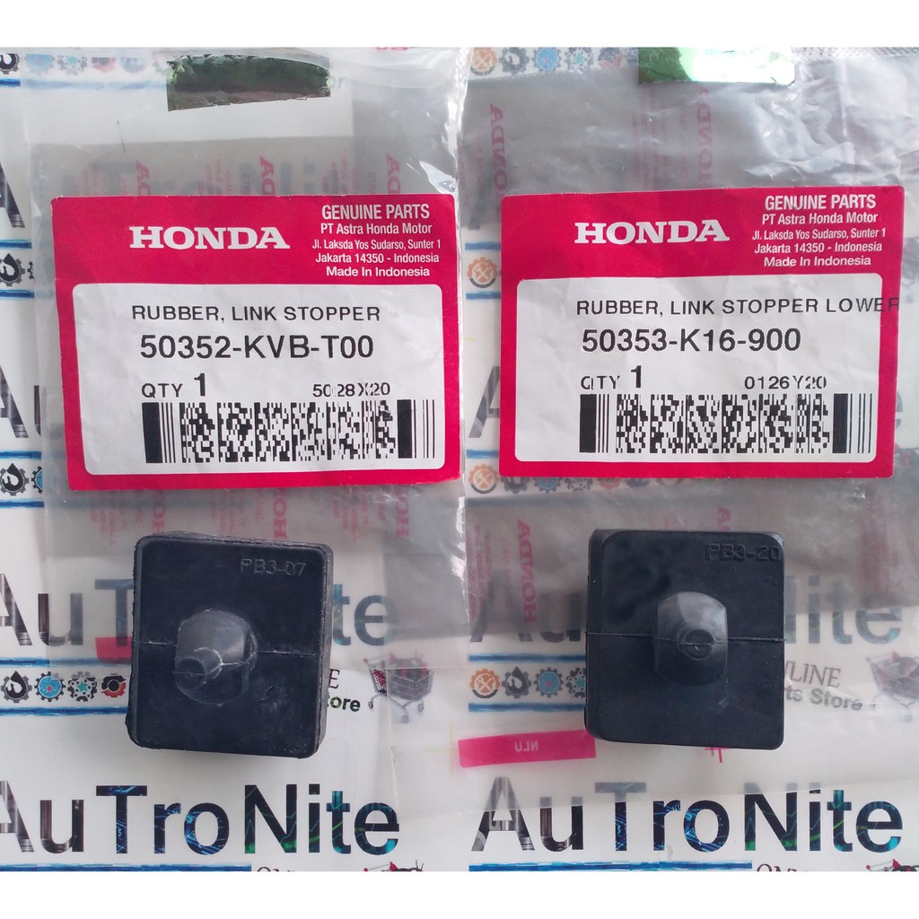 Rubber Link Stopper 70 50352KVBT00 Lower 50353K16900 Original Honda