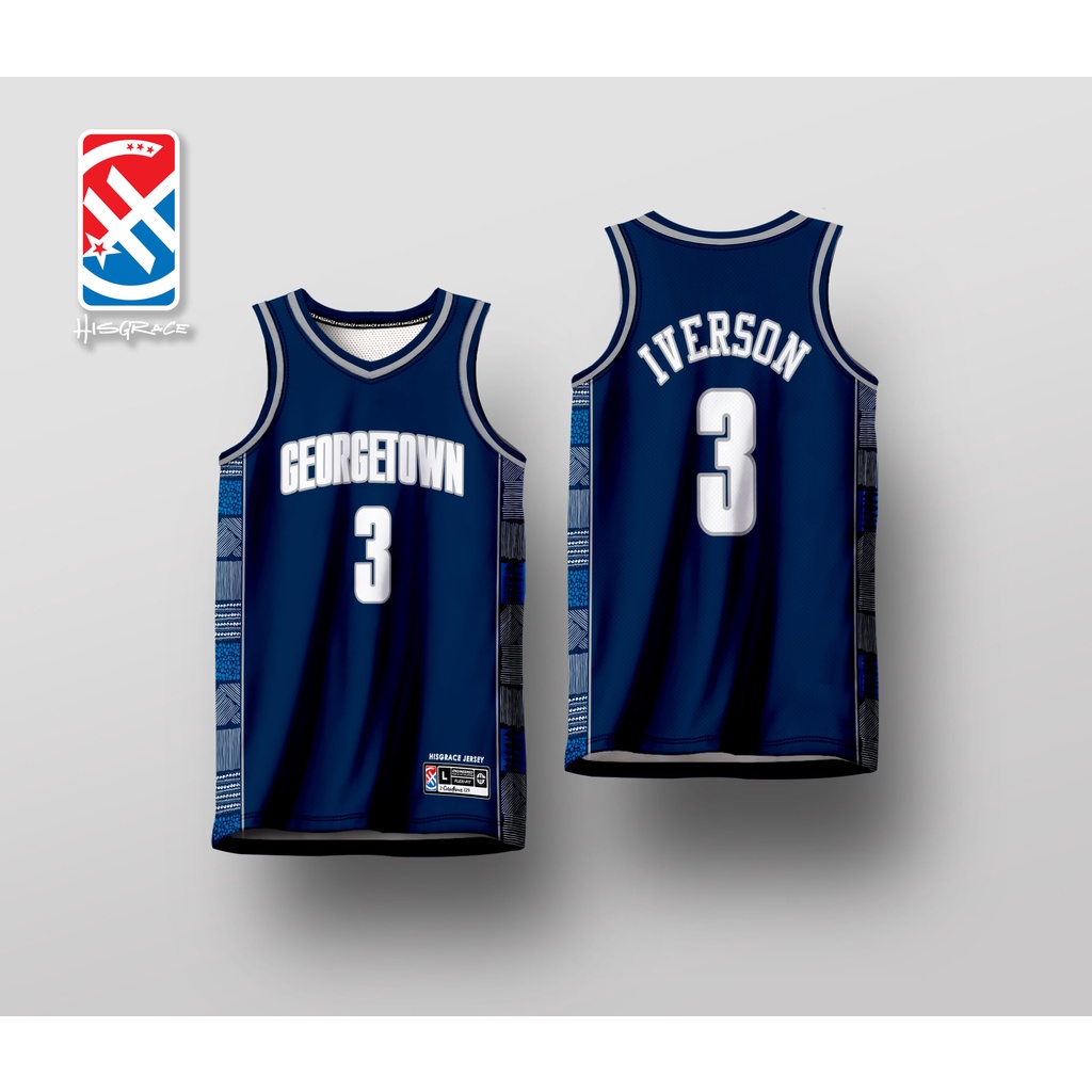 Iverson georgetown shirt online