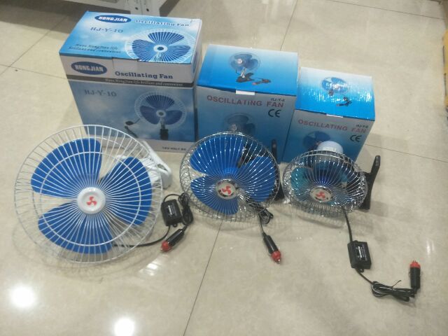 WHS High Quality portable 12volt vehicle auto car cooling fan | Shopee ...