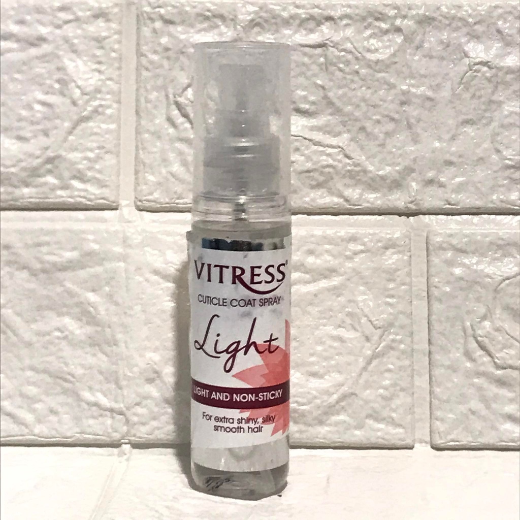 vitress cuticle hair coat spray light (50ml) Shopee Philippines