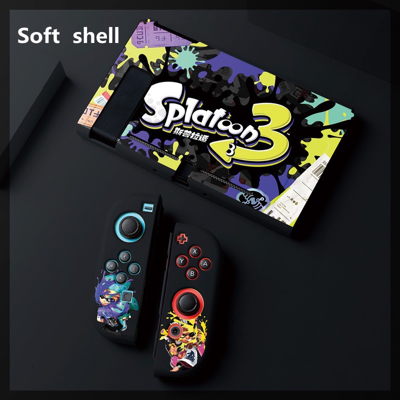 Matte TPU Soft Cover splatoon 3 Protective Case for Nintendo Switch ...
