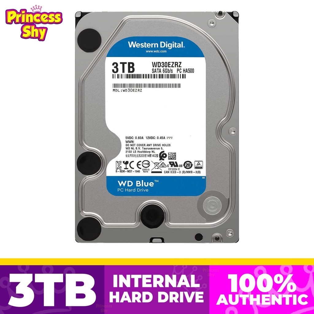 WD Blue & Purple 3TB HDD 2台セット WD Blue & Purple 3TB HDD 2台セット