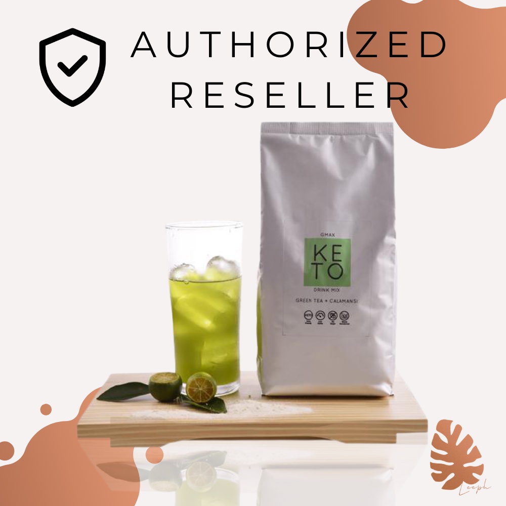 Available GMAX Keto Green Tea + Calamansi (1kg pack) Shopee Philippines