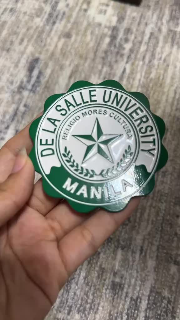 DLSU De La Salle University Emblem Imported | Shopee Philippines