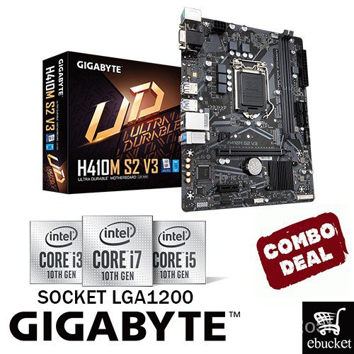 gigabyte h410 motherboard supported processor