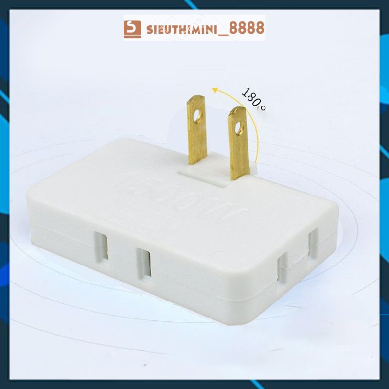 Convenient folding 3-port mini power splitter plug | Shopee Philippines