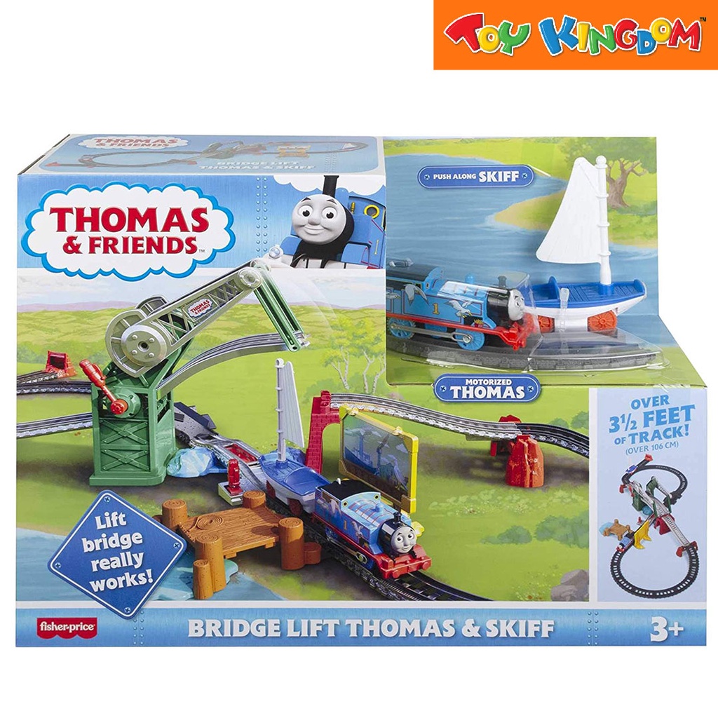 Thomas & Friends Bridge Lift Track Master Thomas and Skiff Train Set ...