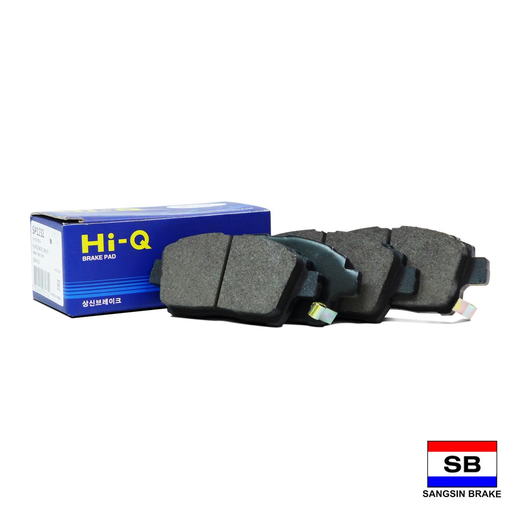 Hi-Q Front Brake Pads for Toyota Altis, Vios 1.3/1.5 SP1232(Outlet ...