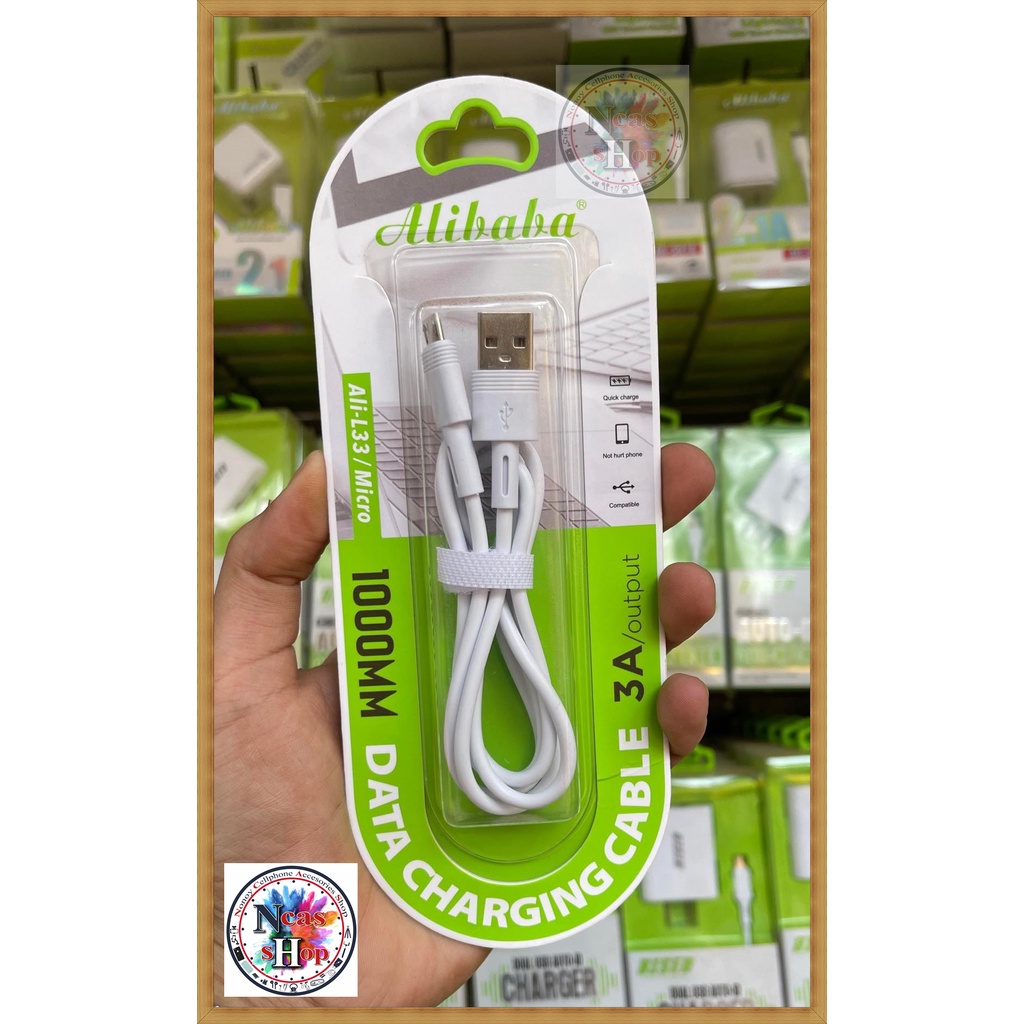 Ali-L33 QC3.0 3A Fast Charging Data Cable for (Android/iPhone/Type-C ...
