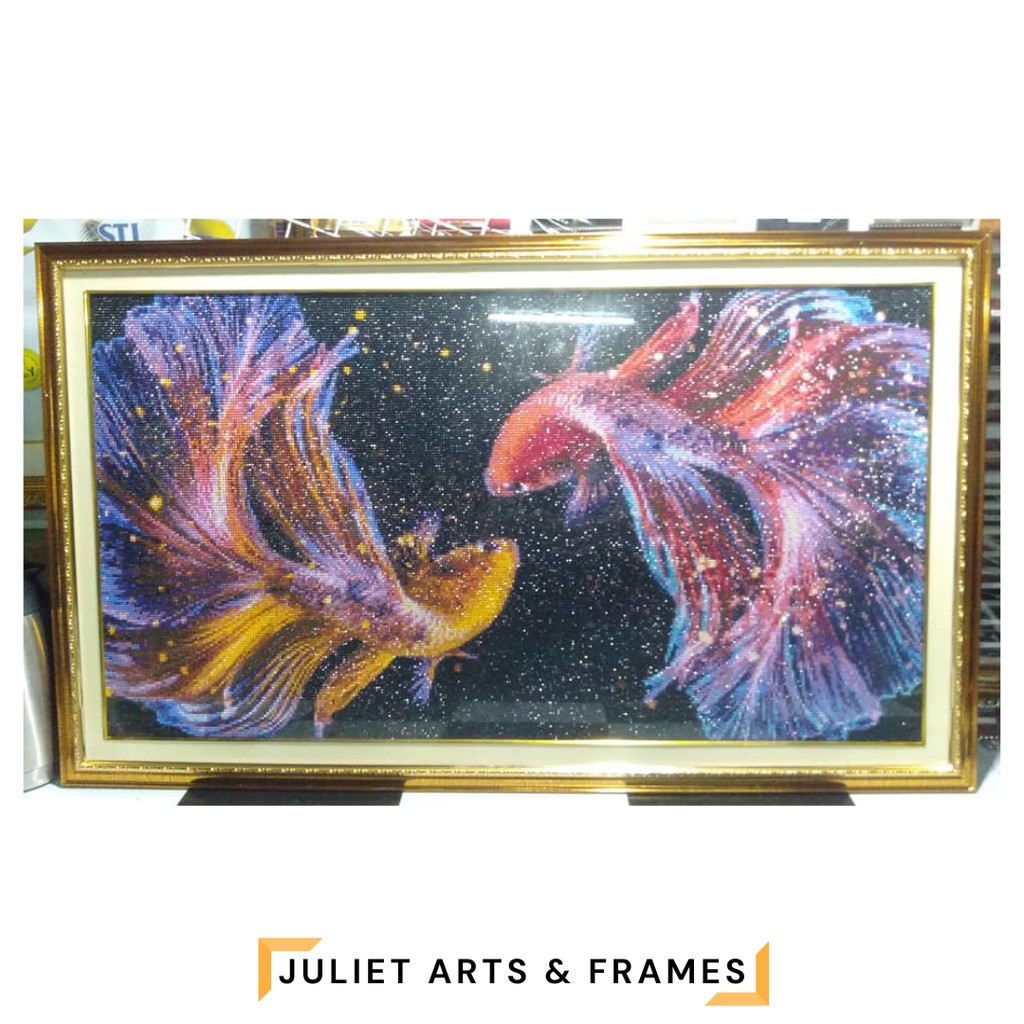 Premium AI Image  Dazzling Diamond Art Frames in a 30x40 Size