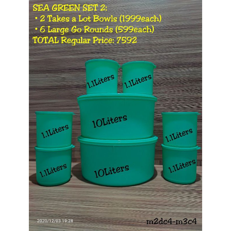 TUPPERWARE BUNDLE SET (set for lesser price) | Shopee Philippines