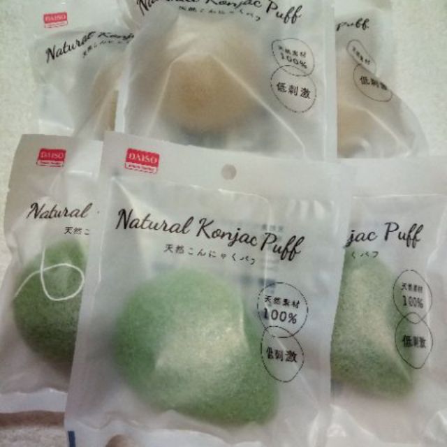Daiso KONJAC Puff Japan Shopee Philippines