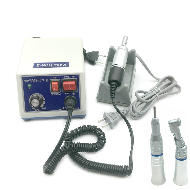 1 Set Dental MARATHON Micromotor Machine N3 + E-Type Micromotor Polish ...