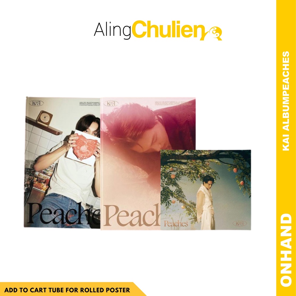 [PHOTOBOOK & DIGIPACK VER ] KAI Peaches 2nd Mini Album Shopee