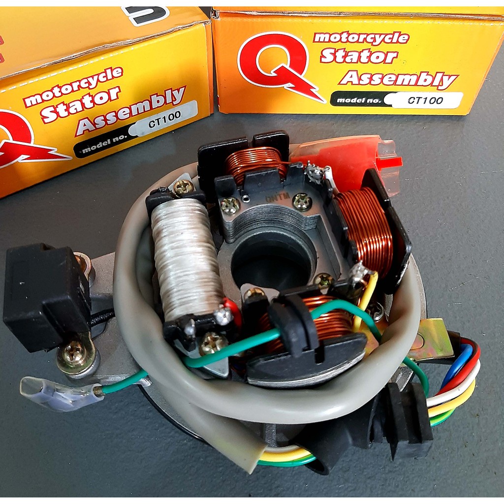 Quantum Brand Stator Coil Bajaj CT100 Shopee Philippines