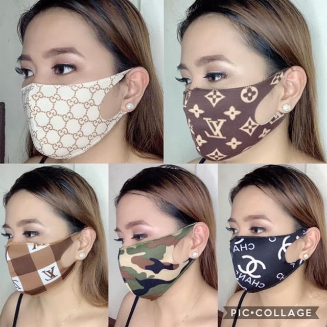 Chanel And Louis Vuitton Masks