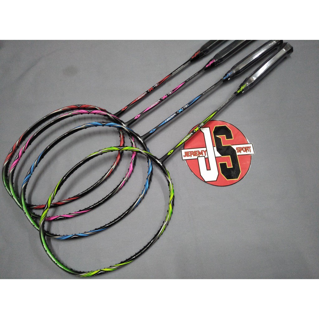 Original Max Bolt Nezer X 19 Full Carbon Badminton / Badminton Racket ...