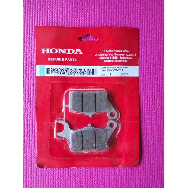 Honda Genuine Brake Pad for Click V1, Beat Shopee Philippines