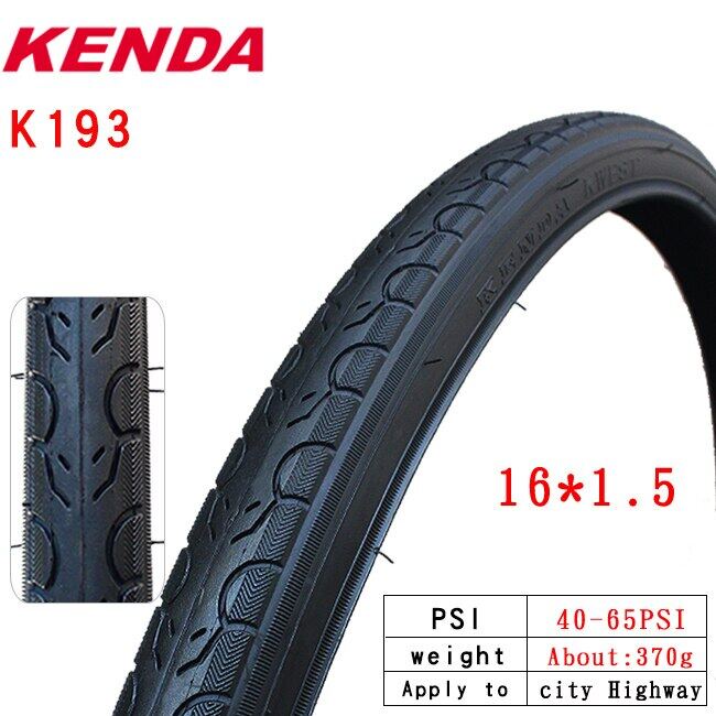 Kenda k193 bicycle tire 14X1.5 16X1.5 16X1.75 18X1.5 20X1.25 20X1.5