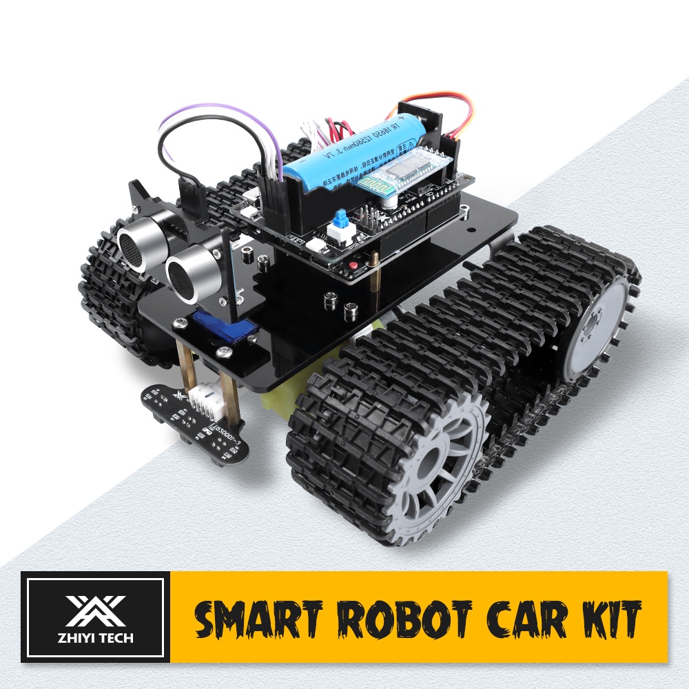 Zhiyitech Smart Robot Car for Arduino Programable Kit Project DIY ...