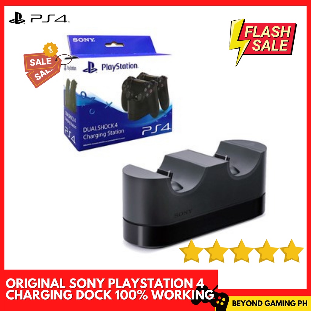 Original Sony PlayStation DualShock 4 Charging Station Dock Shopee