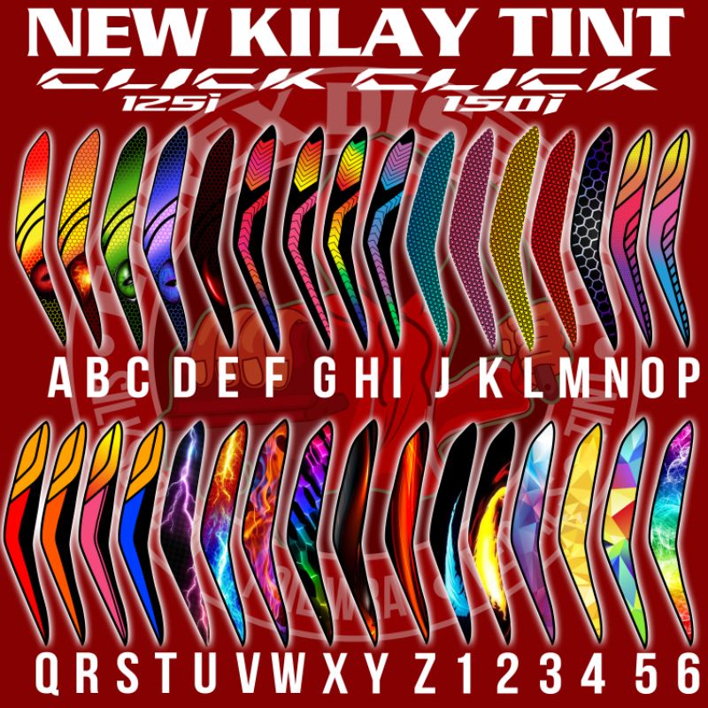 KILAY TINT HONDA CLICK 125/150i V2 & V3 | Shopee Philippines