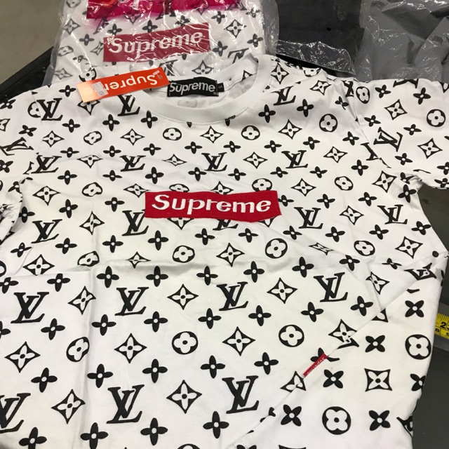 Supreme X Lv White Shirt