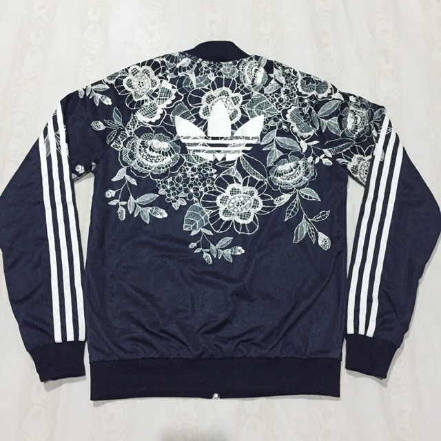 Adidas floral outlet jacket