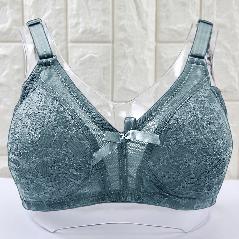 Wireless Bra CUP 34~50 B/C FULL CUP 3-Hook [ANNAH 010]_Thin Span ...