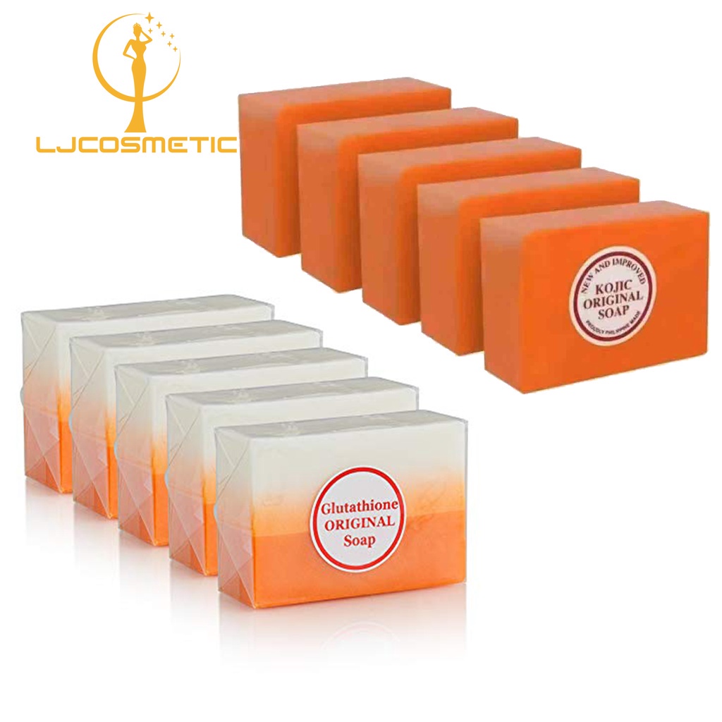 Original Kojic Soap/ Papaya with Gluta Soap 5pcs (ljcosmetic) | Shopee  Philippines