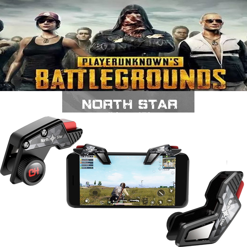 North Star S8 PUBG Game Controller Gamepad Joystick L1R1 Trigger Fast  Shooting Free Fire For Android Mobile Phone