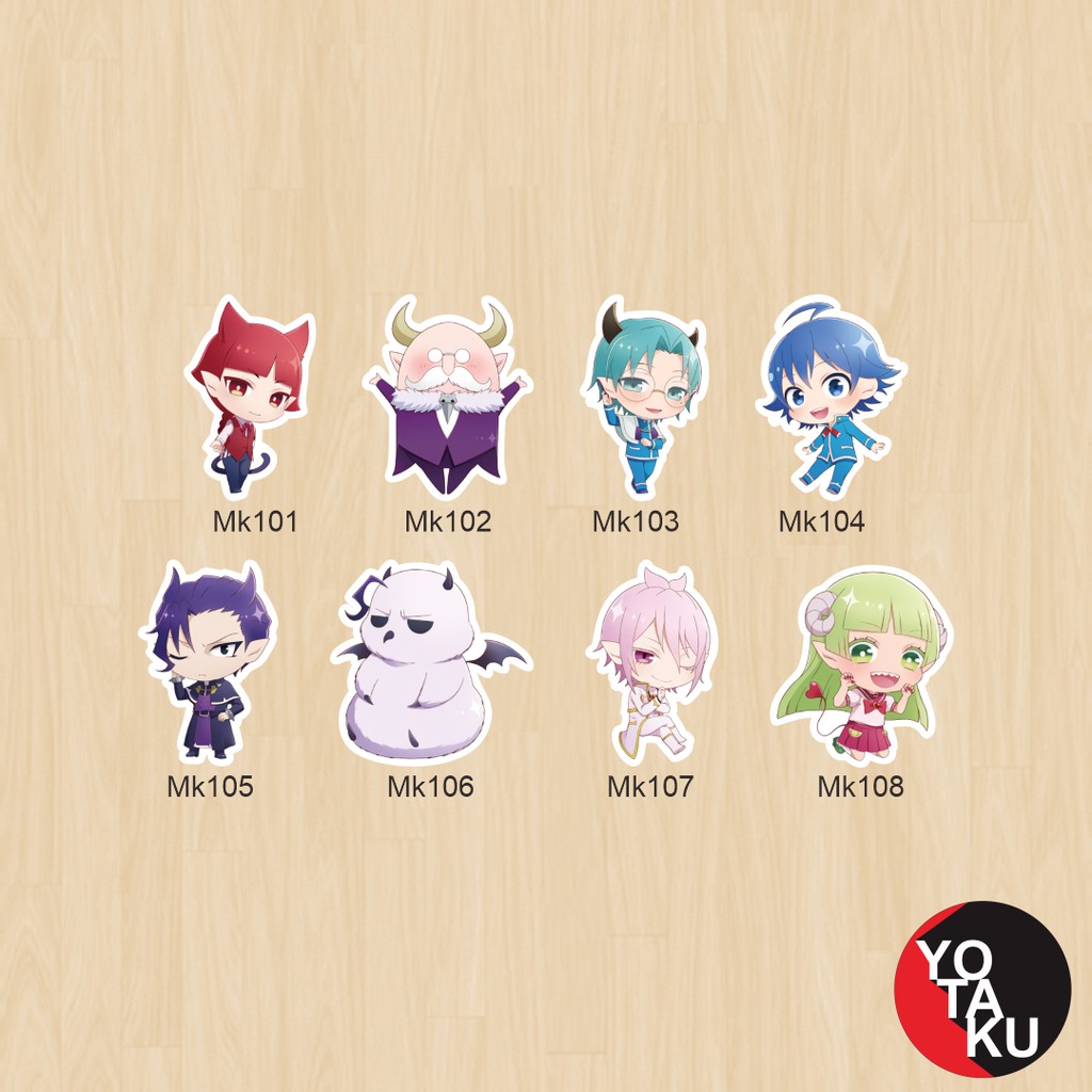 Sticker Anime Merchandise Anime Welcome to Demon School! Iruma-kun SA601  YOTAKUSHOP | Shopee Philippines