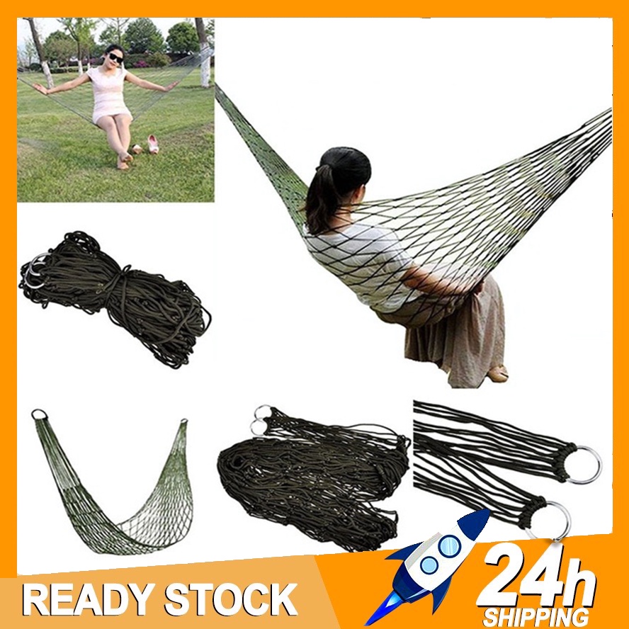 Load-bearing 180 kg Outdoor hammock rope type swing hammock duyan sling ...