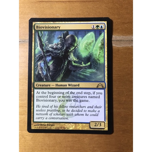 Magic the Gathering Biovisionary (Gatecrash) | Shopee Philippines