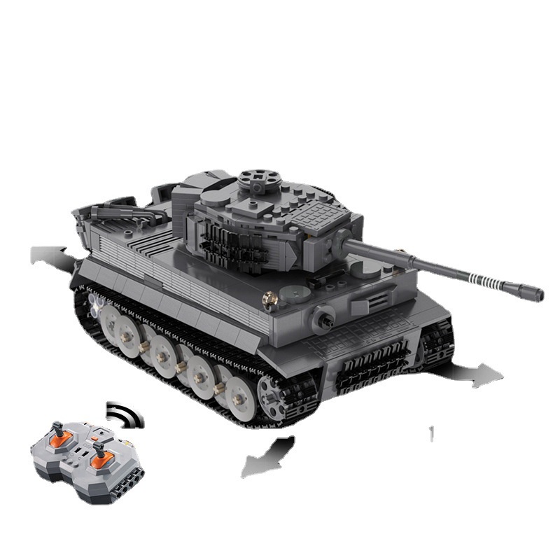 Remote Control Version-Tiger Tank 1:35/181 (925PCS) military tank ...