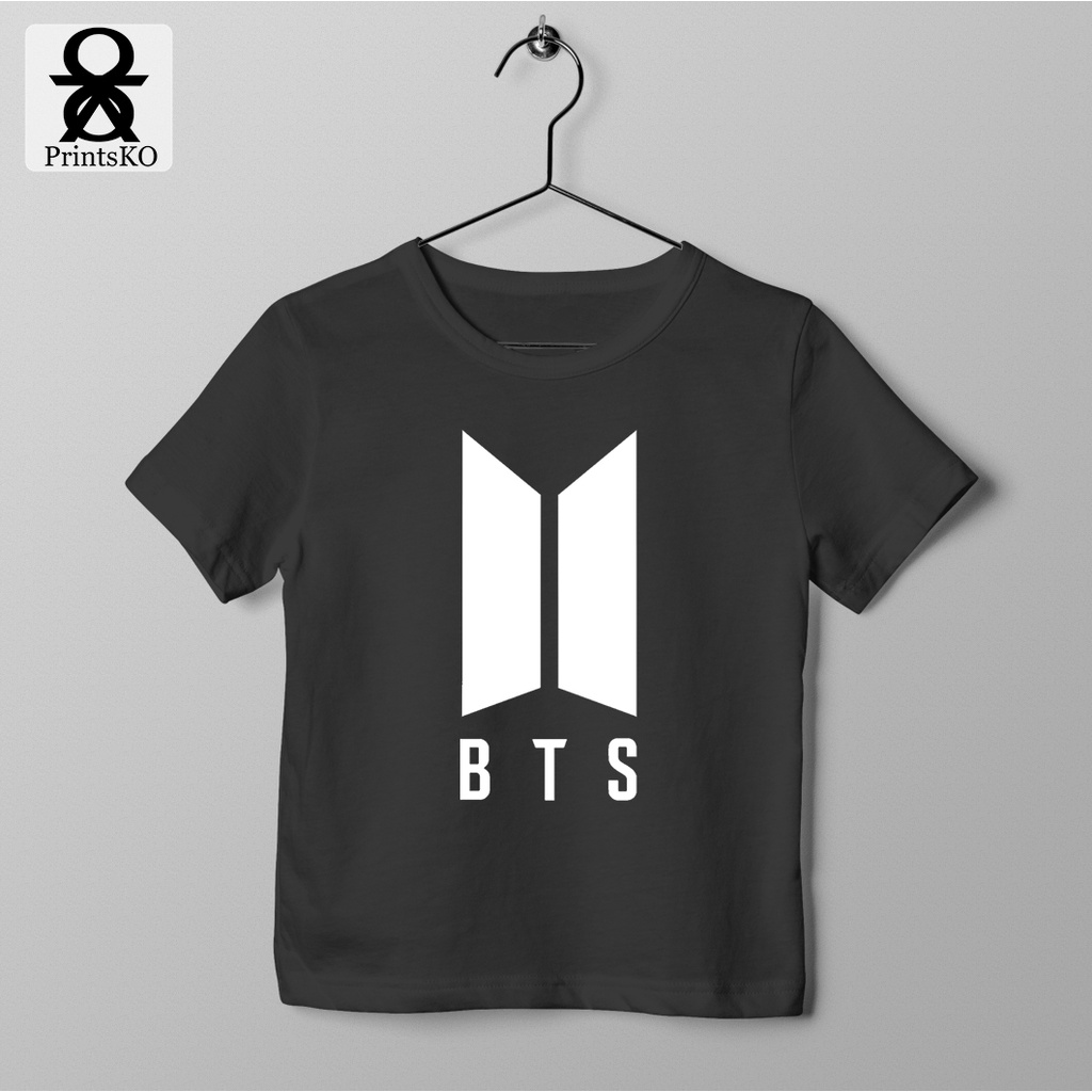 BTS KPOP Kids Shirt - BTS logo Design | Shopee Philippines