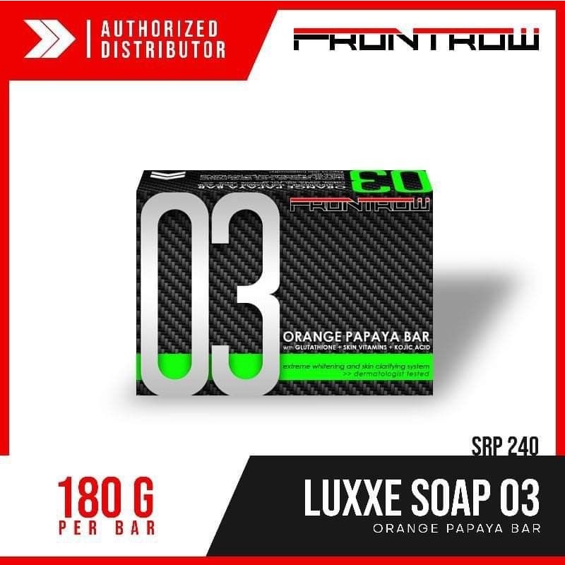 perla soap Frontrow Soap 01 (Skin Whitening Soap Bar With Glutathione